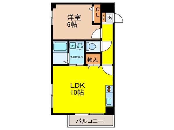 グランドソレ－ユの物件間取画像